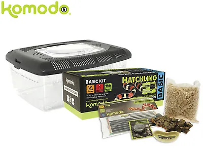 £48.99 • Buy Komodo Snake Kit Hatchling Basic Starter Reptile Tank Heat Mat Dish 83101 Corn 