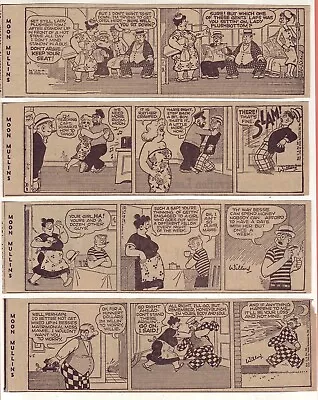 Moon Mullins By Frank Willard - 26 Daily Comic Strips - Complete June 1954 • $7.50