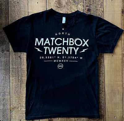 Matchbox Twenty - Adult Small Vintage Shirt - MCMXCV North Coordinates - MB20 • $25.99