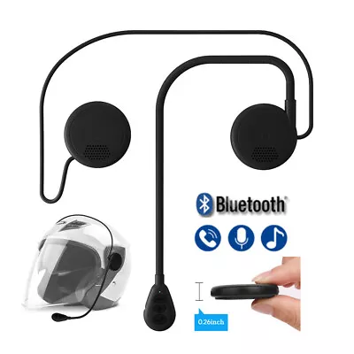 Motorcycle Helmet Headset Wireless Bluetooth 5.0 Headphone Speaker Hands-Free US • $21.71