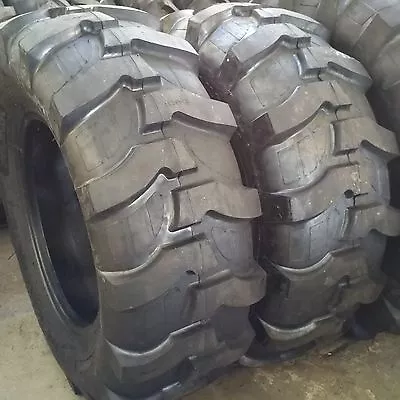 (2-Tires) 17.5L-24 12PR R4 Rear Backhoe Industrial Tractor Tire 17.5Lx24 175L24  • $1350