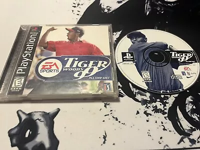 Tiger Woods '99  (Playstation 1) Complete Golf EA Sports PGA Tour 1999  • $5.99