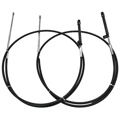 Mercury Outboard Control Box GEN II Shift And Throttle Cable 20FT 2PCS 881104A25 • $94