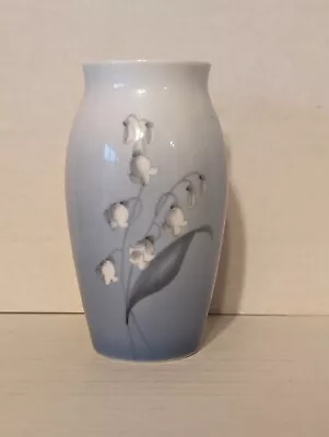 Bing & Grondahl Lily Of The Valley Floral Vase • £7