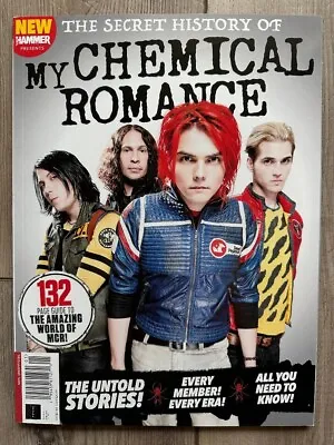 2023 MY CHEMICAL ROMANCE Secret History UNTOLD STORIES 130 Page SPECIAL EDITION • $21.99