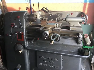 Colchester Chipmaster Lathe 5” X 20” Working Order Inverter Compatible Motor  • £1500