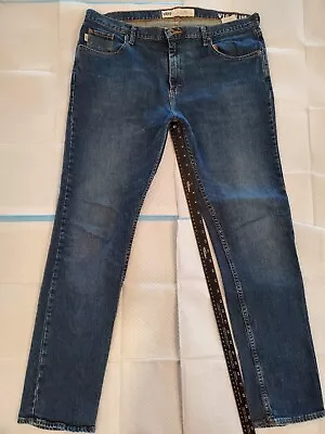 Vans V16 Slim Mens Jeans Size 38x32 Blue Denim Stretch Casual. Great Condition! • $22