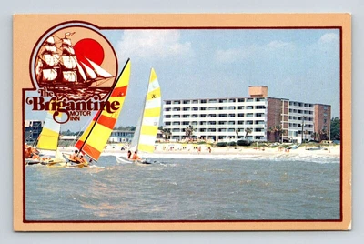 $1.65 • Buy Myrtle Beach South Carolina Brigantine Motor Inn Scenic Chrome Postcard