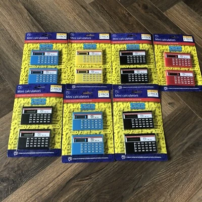 £3.50 • Buy Twin Pack DVI Credit Card Calculators