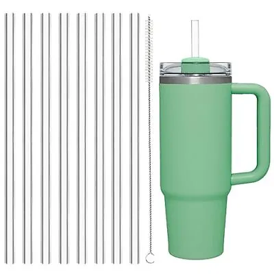 8 Pack Replacement Straws For Stanley 30 40 Oz Adventure Quencher Travel Tumbler • $6.99