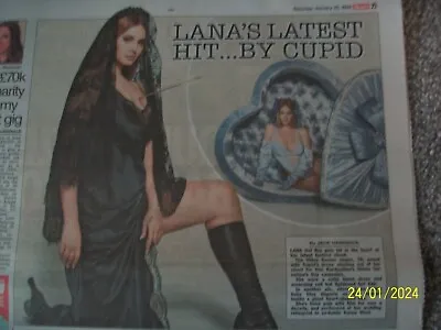 Lana Del Rey Article The Scottish Sun Saturday January 13 2024 • £3.99