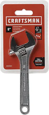 CRAFTSMAN Adjustable Crescent Wrench 6-Inch All Steel Durable (CMMT81621) • $18.99