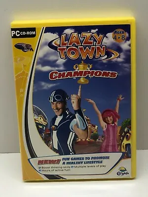 Lazy Town Champions PC Game Very Good Condition  • $4.95