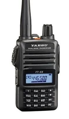 Yaesu FT-4XR – VHF/UHF 5W Dual Band FM Handheld Transceiver • $109.95