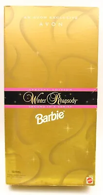 $14.95 • Buy Winter Rhapsody Barbie Doll African American Avon Special Edition #16354 W/ Box