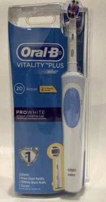 $32.95 • Buy Oral-B Vitality  Pro White Electric Toothbrush -  With 2 Heads