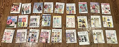 Craft Sewing Patterns Lot Of 27  McCall's Simplicity • $9.94