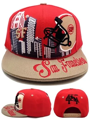 $19.99 • Buy San Francisco New Leader Downtown Bay Area 49ers Red Gold Era Snapback Hat Cap