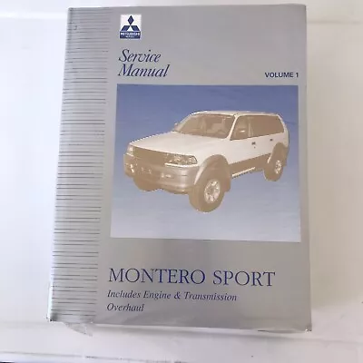 1997 Mitsubishi Montero Sport Service Manual Manuals FSM • $95