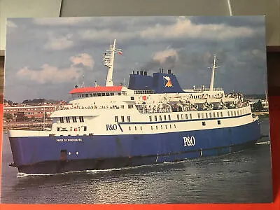 MV Pride Of Winchester Departing Portsmouth P&O Ferry Chantry Classics CC/S155 • £3.99