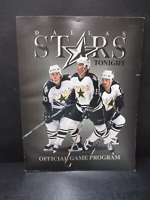 1997 / 1998 Dallas Stars Vs Colorado Avalanche Official Vintage Game Program • $14.99