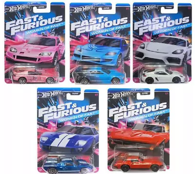 NEW ! HOT WHEELS Fast & Furious  Women Of Fast  - Choose Model • $4.90