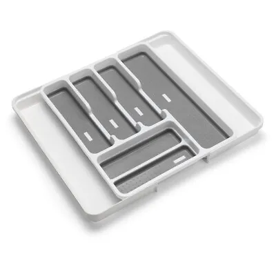 £14.99 • Buy Addis Extendable Drawer Organiser Cutlery Utensil Tray Fits 35-58.5cm 517961ebay