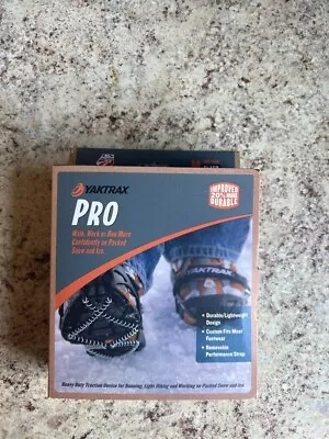 Yaktrax Pro Grips Traction: Built For Running Light Hiking Snow - Size XL • $30