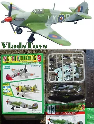 $28.02 • Buy F-Toys 1:144 Wing Kit Collection 9 British Hawker Hurricane Mk.IIC RAF (3A)