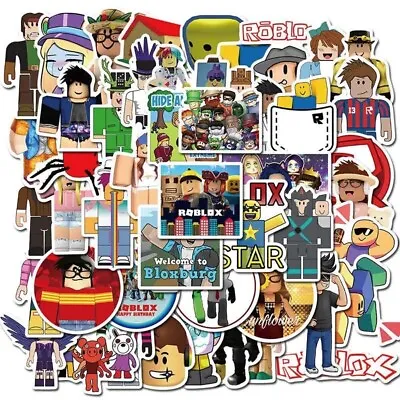 Game Roblox Cartoon Personality Decoration Graffiti Waterproof Sticker 50 Pieces • $10