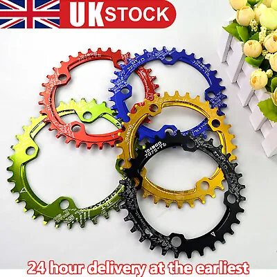 SNAIL Mountain Bike 30-52T Chainring Narrow Wide 104BCD Bicycle MTB Chain Ring • £19.44