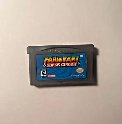 Nintendo Gameboy Advance Mario Kart: Super Circuit (Game Boy Advance 2001) • $12.50