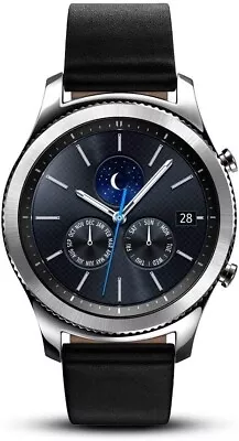 Samsung Galaxy Gear S3 Classic R775 46mm (Silver) LTE Unlocked Smartwatch- Good • $54.99