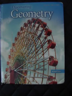 $19.95 • Buy Discovering Geometry Michael Serra Fifth Edition Math Textbook By Kendall Hunt