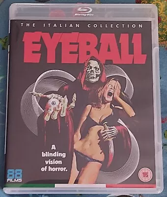 Eyeball Blu-ray 88 Films The Italian Collection Umberto Lenzi Horror Giallo • £2.99