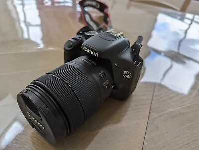 Canon Eos 550d Digital Slr Camera With Canon Efs 18-135 IS USM • £300