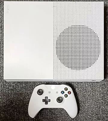 Microsoft Xbox One S 500GB Home Console - White - Fully Working & Guaranteed • £89.98