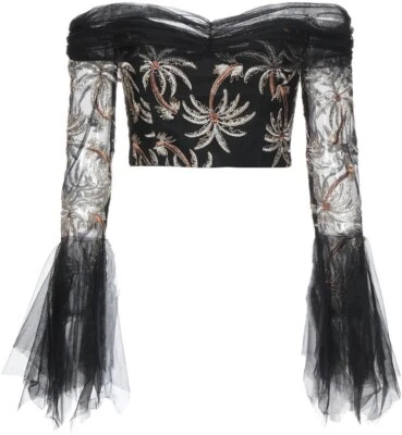 $63 • Buy Bnwt Alice Mccall Black Haiku Top - Size 6 Au/2 Us (rrp $260)