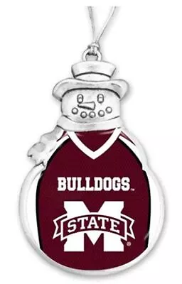 60630 Mississippi State Bulldogs Football Christmas Ornament • $17.99