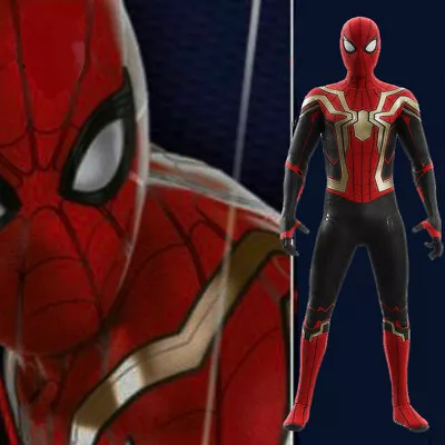 Spider-Man No Way Home Costume Mens&Kids Cosplay Jumpsuit Spandex Bodysuit Gift • $15.19