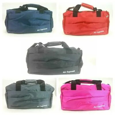 Water Resistant Small Mens Ladies Gym Cabin Travel Bag  Shoulder Strap • £7.99