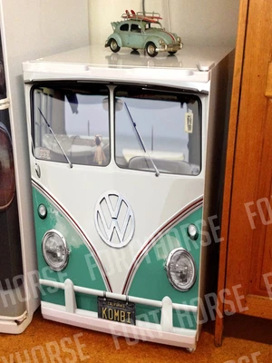 $80 • Buy VW Fridge Wrap - Bar Fridge - Split Kombi Aqua