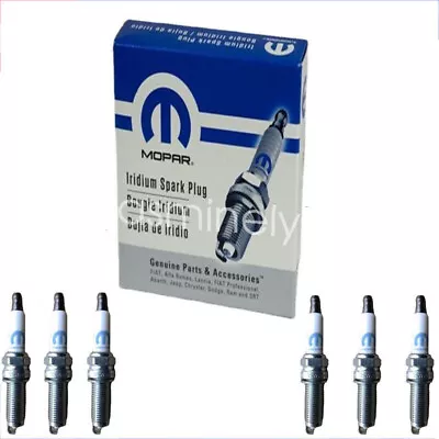 For 6X SP149125AE Mopar Iridium Spark Plugs 2011-2021 Dodge RAM JEEP 3.6L OEM • $22.66