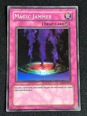 Yugioh Magic Jammer Db2-en074 Super Lp • $3.99