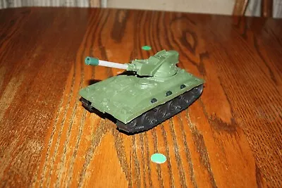 Vintage Dark Camo Green MPC T-92 Swivel-Turret Army Tank - Marx Timmee • $13.99