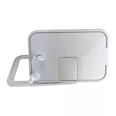 Camper Caravan Lockable Water Filler Mains Inlet Two Tank White Door Tank Jayco  • $96.85