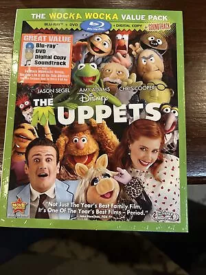 The Muppets (Blu-ray/DVD 2012) With Soundtrack Wocka Wocka Value Pack • $2.99
