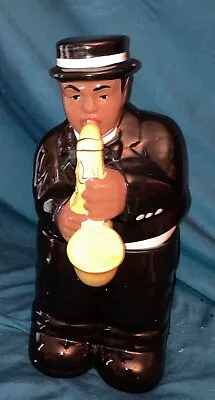 Saxophone Black Man African Jazz Player Music Cookie Jar  Rare Casa Vero Ceramic • $59.99