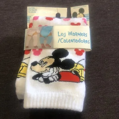Disney Mikey Mouse Leg Warmers Size Talla One Size Fits Most  • $19.99
