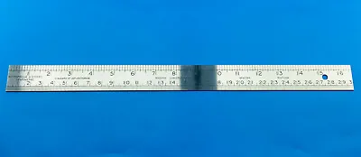 Rabone Chesterman 300mm Steel Type Scale Conversion Rule (479R/300) • £19.99